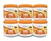 Bright Air Solid Air Freshener and Odor Eliminator, Mandarin Orange and Fresh Lemon Scent, 14 Ounces, (Pack Of 6)