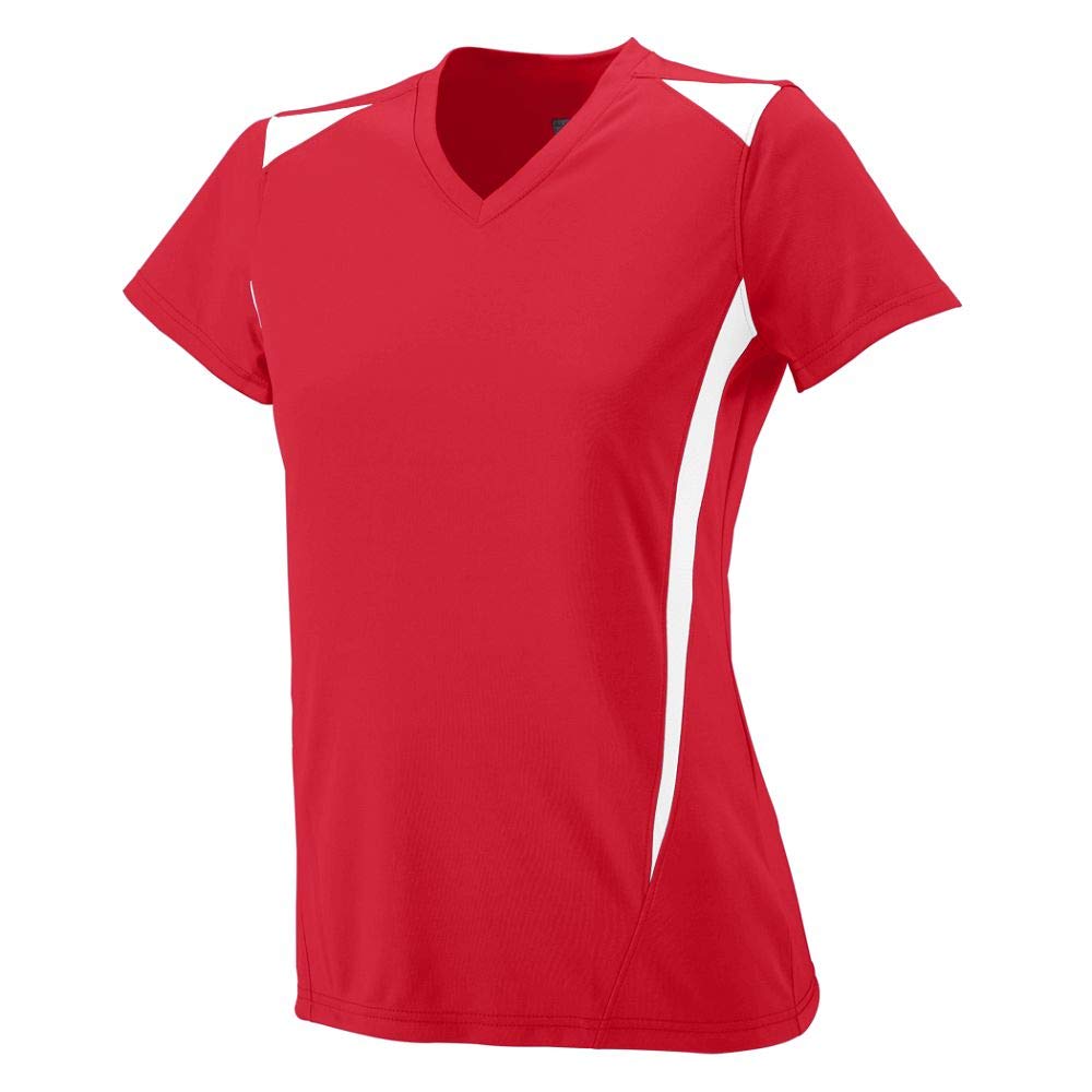 Augusta Sportswear Women's Premier Jersey L Red/White