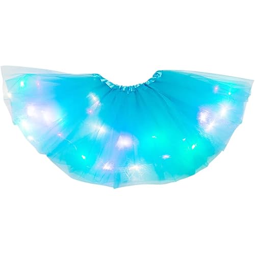 aihihe Women's Tulle Tutu Skirt with Light Up Led
