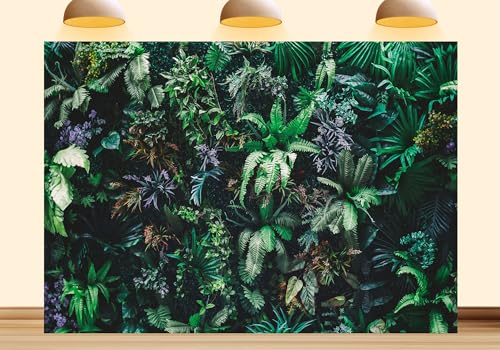 Green Leaves Backdrop Spring Nature Greenery Leaves Background Grass Party