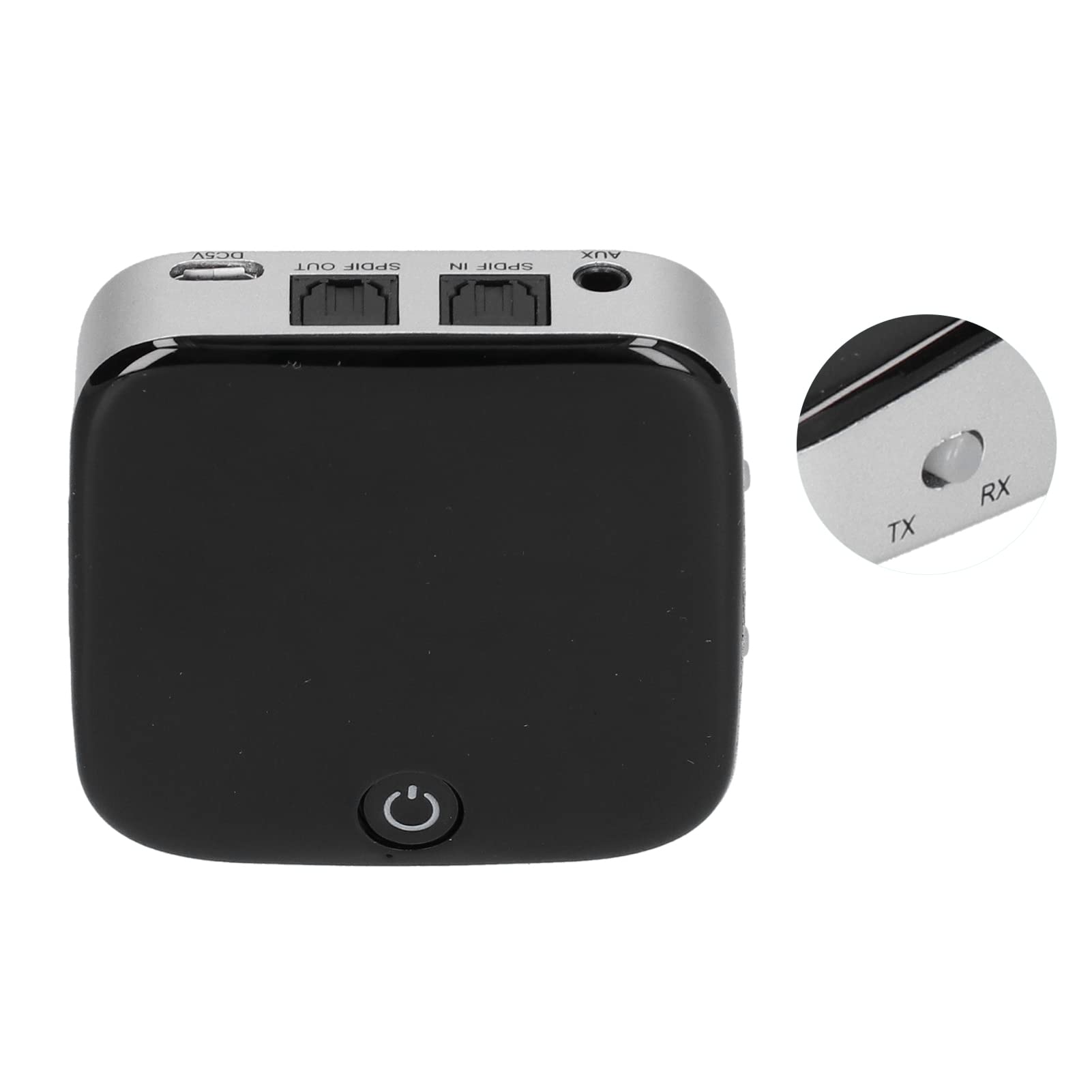 Cryfokt Adaptateur Bluetooth 5.0 sans Fil Portable avec Batterie Longue Durée, Adaptateur pour la Télévision et Le Divertissement à Domicile
