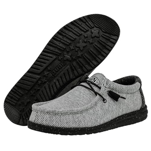 Hey Dude Men's Wally Stretch | Men's Loafers | Men's Slip On Shoes | Comfortable & Light-Weight3
