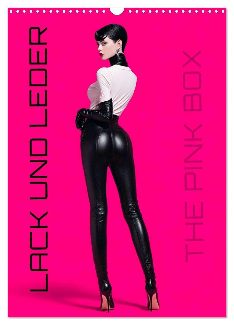 Lacquer and leather - The Pink Box UK-Version (Wall Calendar 2026 DIN A3 Portrait), CALVENDO 12 Month Wall Calendar