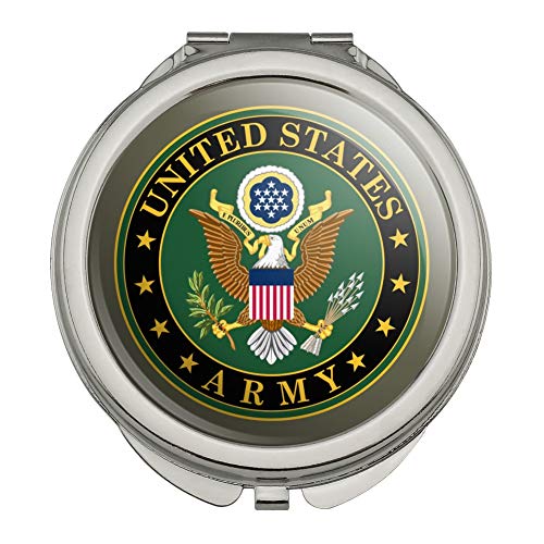 U.S. Army United States Army Eagle Logo Compact Travel Purse Handbag Makeup Mirror