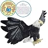 TigerHart Barry The Bald Eagle - 57 Inch Wingspan Giant Stuffed Animal Plush Jumbo American Eagle