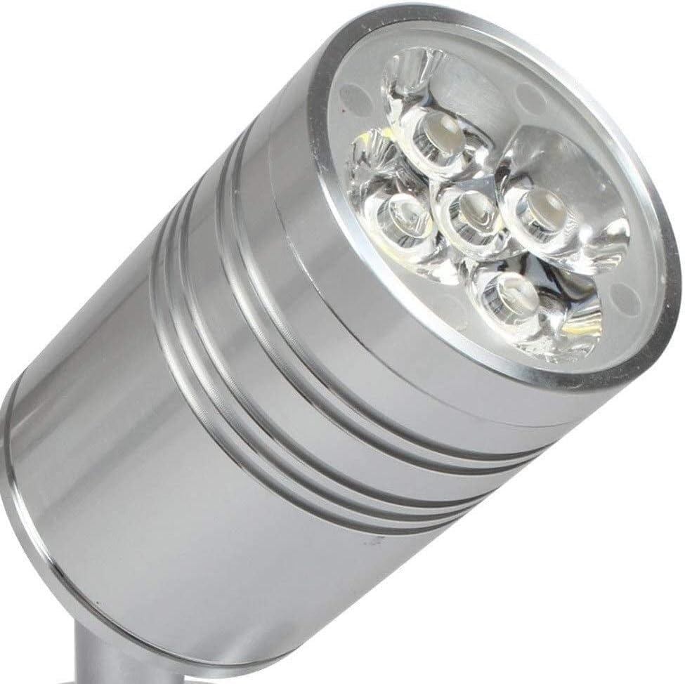 Faretti da soffitto a LED in Alluminio da Incasso, Mini faretti da Parete, compatibili con Illuminazione Interna per Cucina, Soggiorno, Camera da Letto, lampadari - Nero - Luce Calda