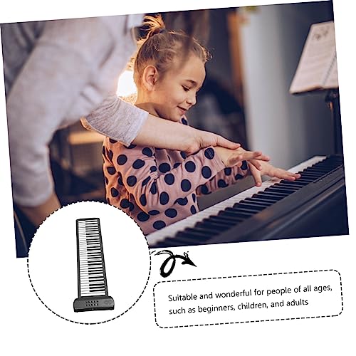 TOYANDONA Rouleau De Piano Clavier Électronique Clavier De Piano Pliable Clavier Pliable Piano Électrique Instruments De Musique Pour Adultes Piano Pour Adultes Gel De Silice - Les Beatles, Paul McCartney, John Lennon, RIngo Starr, George Harrison TOYANDONA Rouleau De Piano Clavier Électronique Clavier De Piano Pliable Clavier Pliable Piano Électrique Instruments De Musique Pour Adultes Piano Pour Adultes Gel De Silice – Image 8