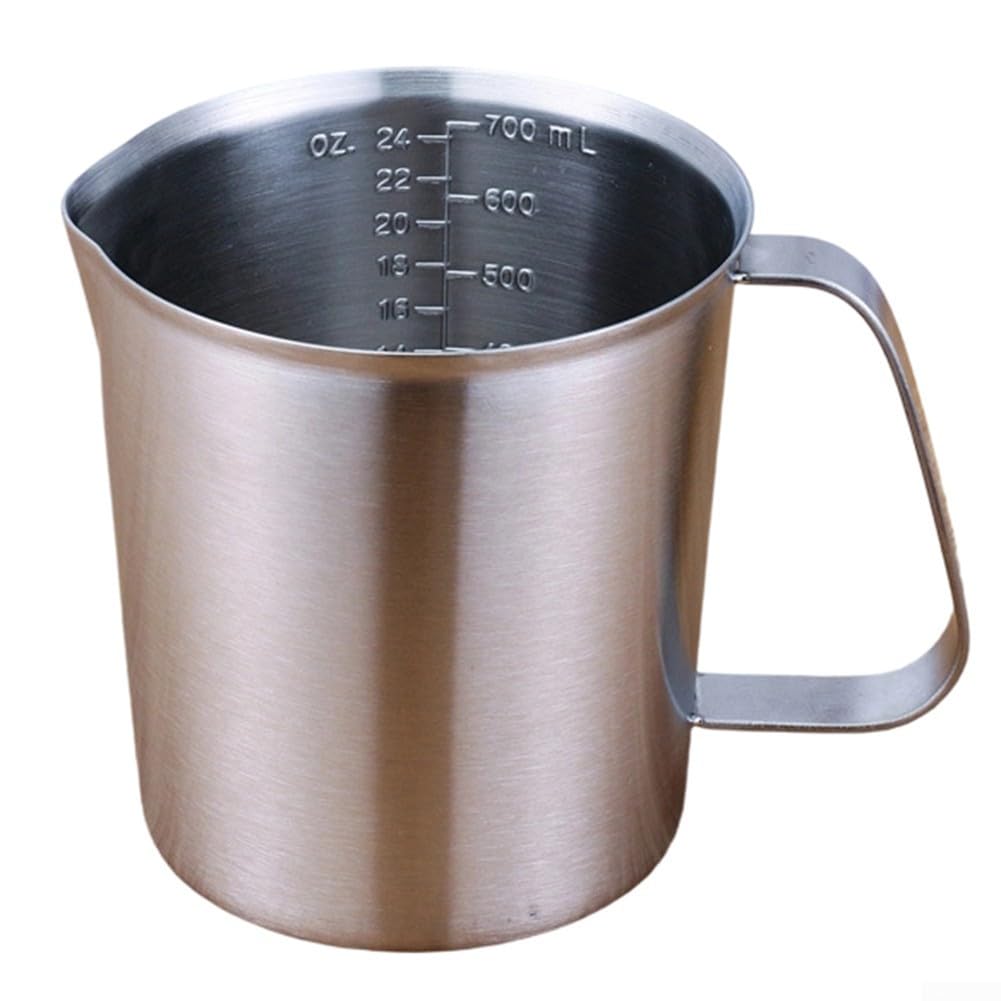 Pichet mesureur inox 2000 ml anti-casse pour remplacer vos doseurs en plastique