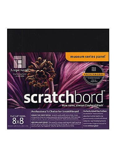 Ampersand Scratchbord 8 in. x 8 in. each [PACK OF 2 ]