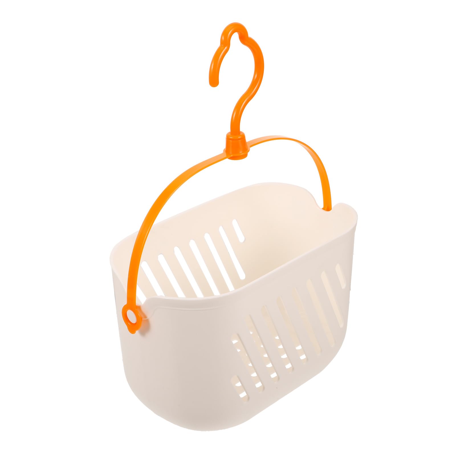 Gatuida Plastic Hanging Basket for Shower Hanging Shower Caddy Portable Storage Basket Kitchen Organizer with Hook for Bathroom
