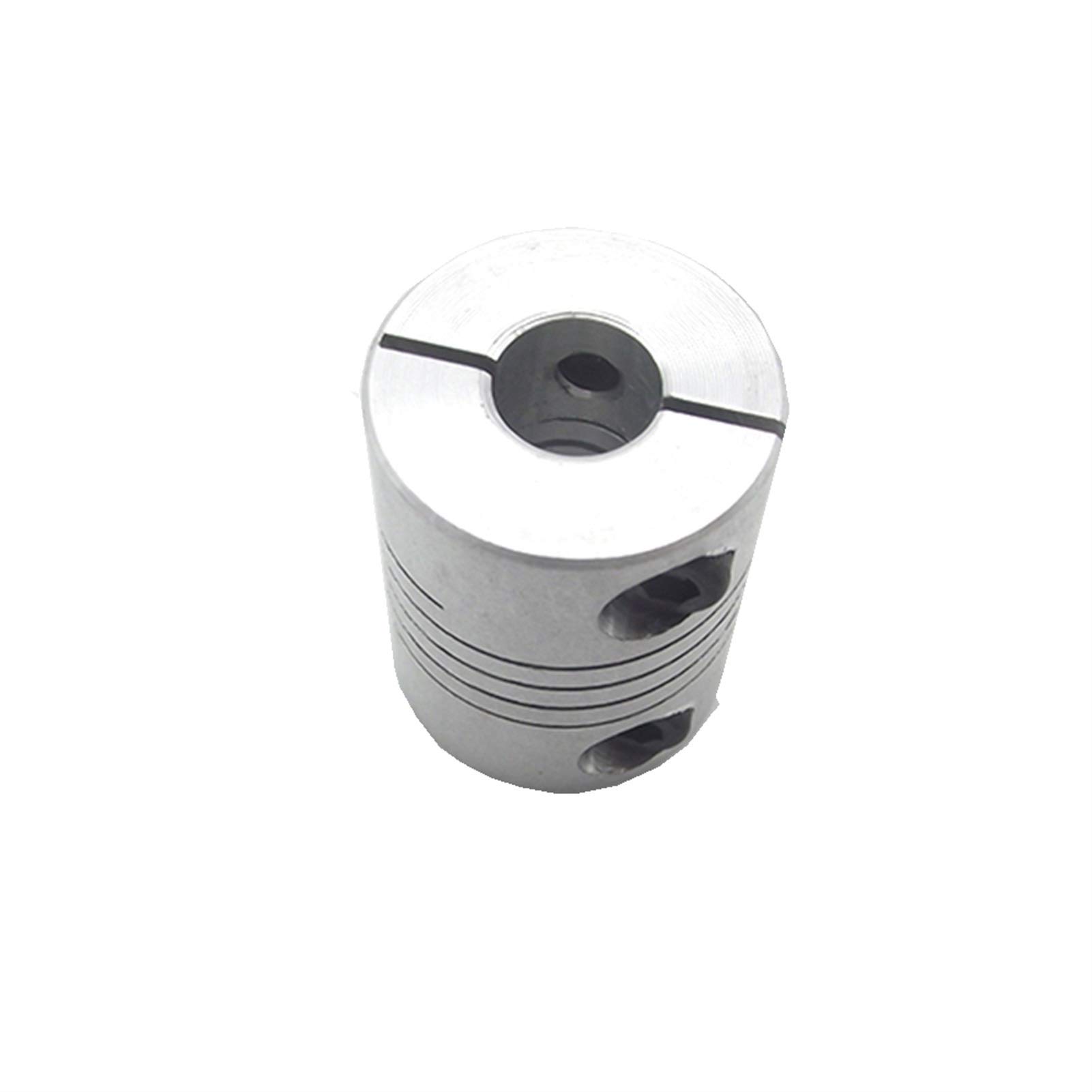 SUOFEILAIMU-PHONE CASE Metal Coupler 1PC 6.35x6.35mm for CNC Motor Jaw Shaft Coupler Flexible Coupling Aluminum