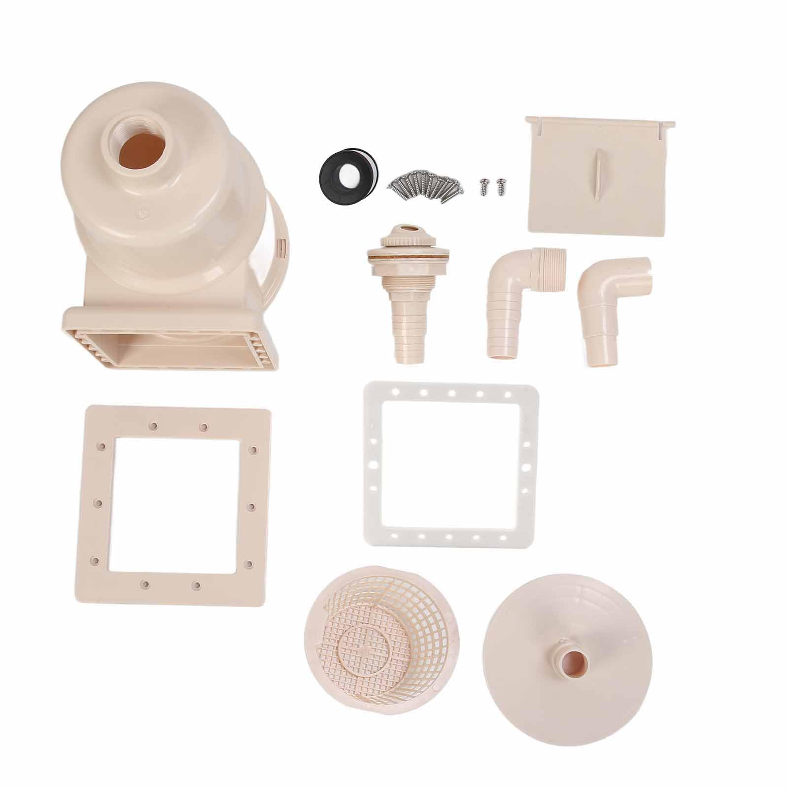 Cryfokt Pool Skimmer 1,5 Zoll ABS Oberflächenabsauger für Pools,