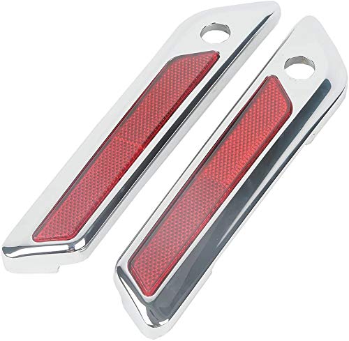 Cubiertas cromadas para bisagras de alforjas TCMT, compatibles con Harley Touring Road King, Street Glide, Ultra Limited, Tri Glide (2014-2024) miniatura 3
