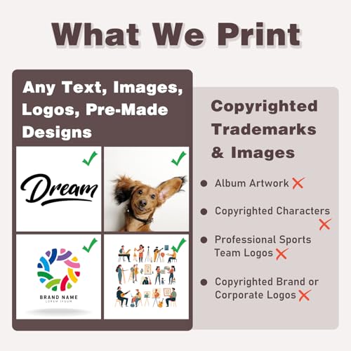 Custom T-Shirts for Men Women, Unisex T-Shirt for Adults Design Your Own, Customized Photo Text Logo Gift4