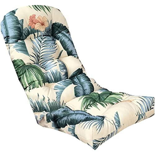 AHSBND Chair Cushion Patio Cushion With Pattern High Back Chair Cushions Durable And Comfy Garden...