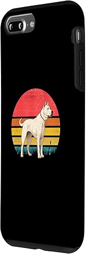 Vista 20 de iPhone 12/12 Pro Dogo Argentino Sunset Retro Dog Vintage Design Mom Dad Kids Case