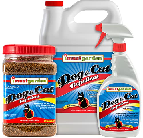 I Must Garden Dog and Cat Repellent: All Natural Spray to Stop Chewing and Repel from Yards, Plants, and Gardens – 32oz… - Image 4