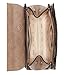 Imagen de GUESS bolso de hombro bolso bandolera Cresidia II Convertible Xbody Flap Bag Dark Taupe Logo marrón topo