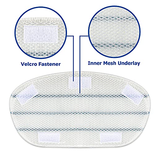 Replacement Steam Mop Pads for PurSteam ThermaPro 10-in-1 - Pack of 10