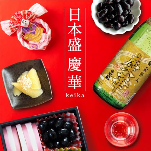 日本盛 慶華 純金箔入 1.8L