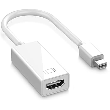 Topop Mini DisplayPort DP to HDMI Adapter Cable, Supports Thunderbolt for Apple Mac, MacBook Air Pro, iMac