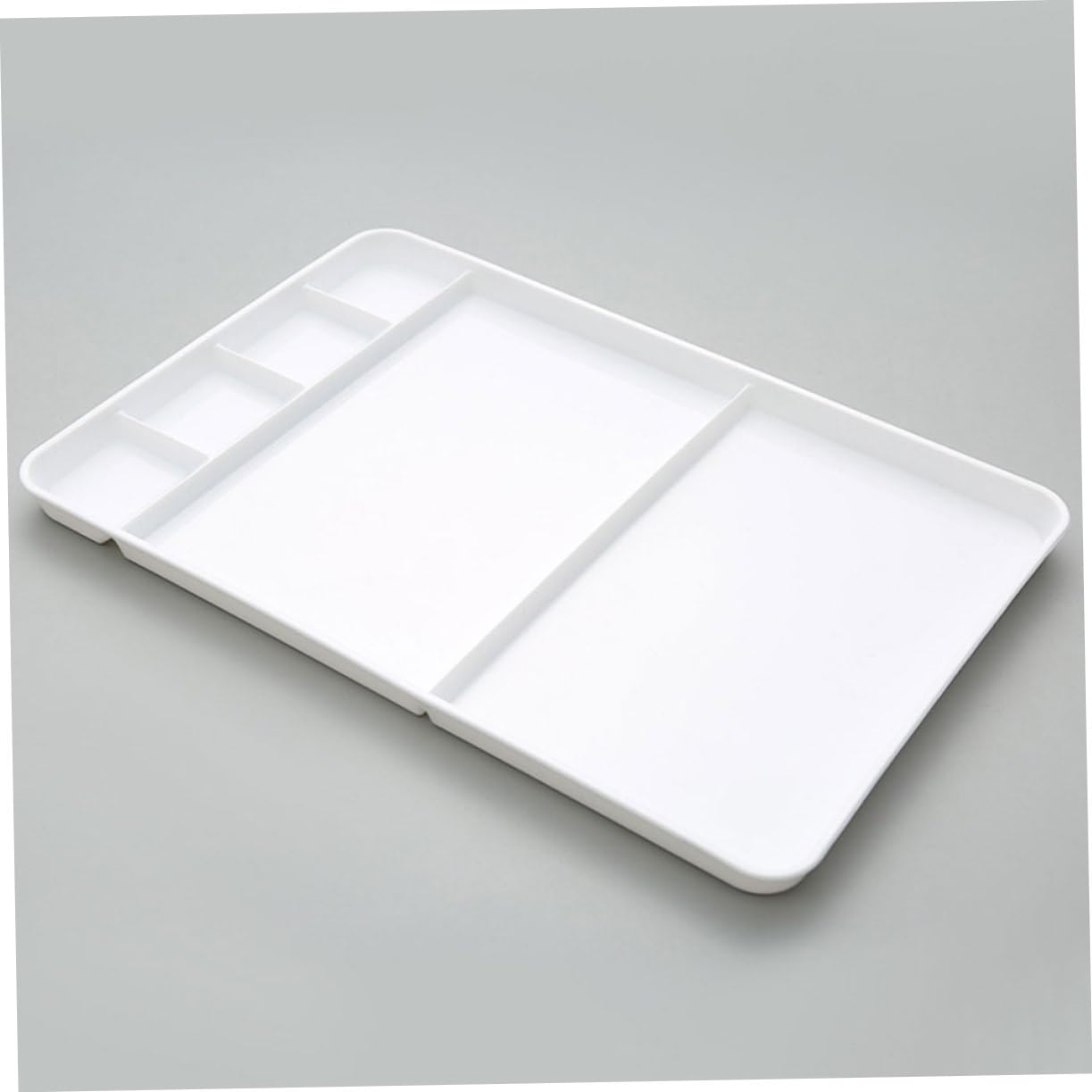 TOPBATHY Palette Plastique pour Peinture Aquarelle Compartiments Palette de Mélange Résistante PP Lisse pour Artistes et Bricolage