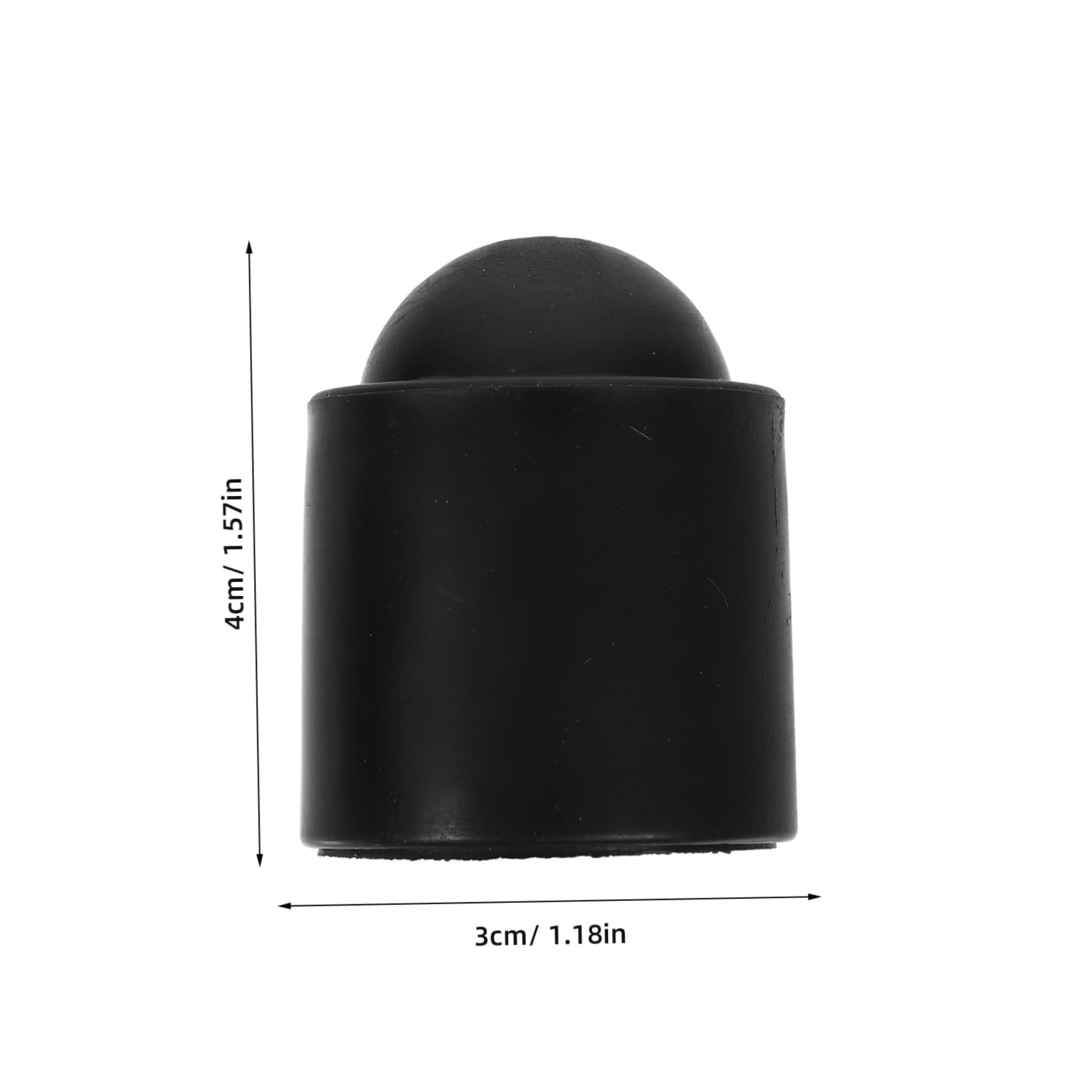 Gogogmee 25Pcs Billiard Cues End Protectors Durable Covers for Pool Cues Snooker Rods and Cue Tips for Travel and Storage Vibration Reducing Design