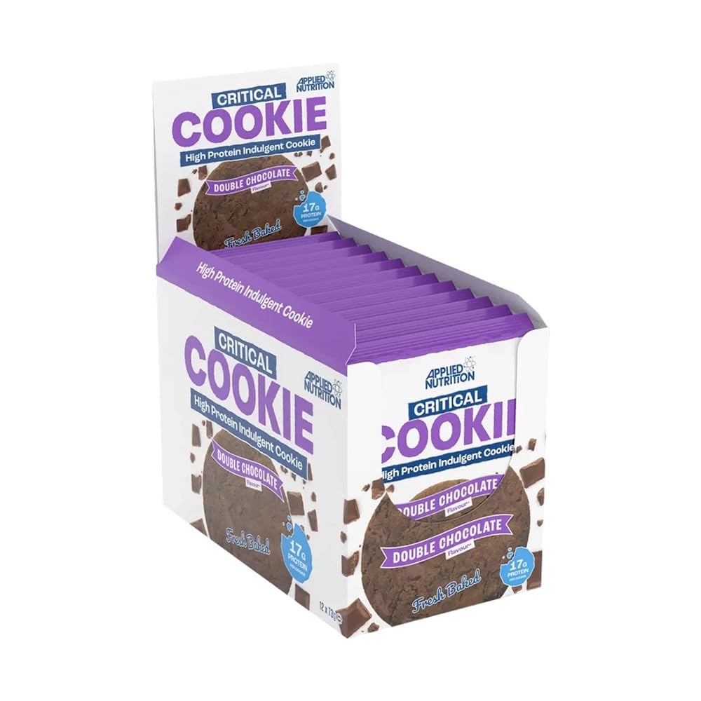 Applied Nutrition  None Critical Cookie (12 X 85G Cookies) in Size Pack of 12, Sports Direct