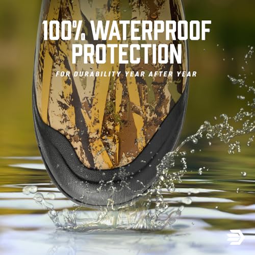 Image of LaCrosse Alphaburly Pro 18 inch Insulated Hunting Boots for Men Featuring Waterproof Rubber, 1600G Thinsulate, and EVA Footbed