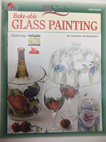 One Stroke Bake-able Glass Painting AD271Book