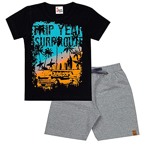 Lote 5 Conjunto Infantil Masculino Sortidos Cor:Sortidas;Tamanho:4