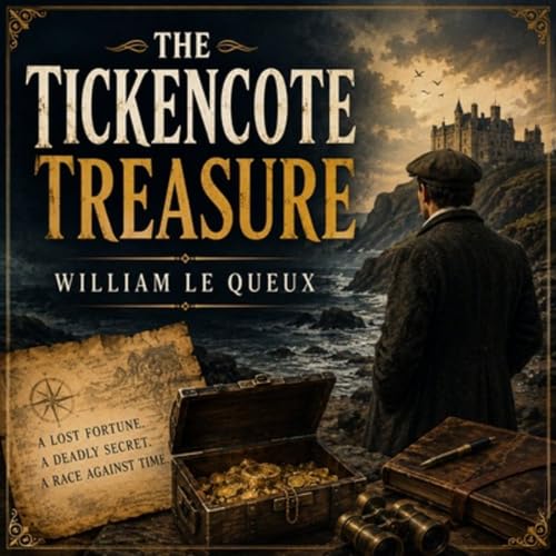 『The Tickencote Treasure by William Le Queux』のカバーアート