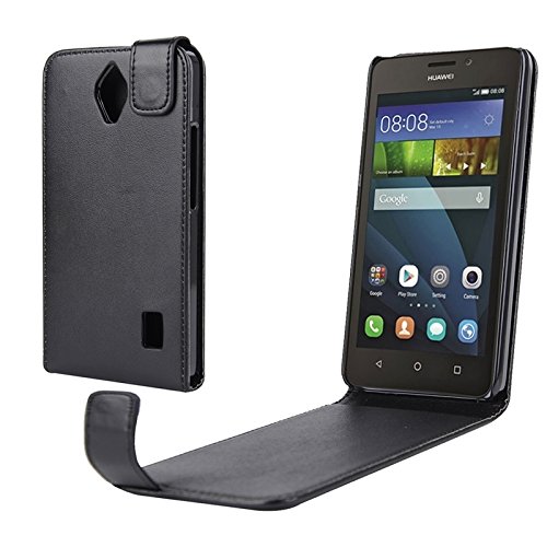 GFMING Nappa Textura Vertical Flick Magnética del Cuero De La Funda Protectora For Huawei Y635 Funda para teléfono móvil