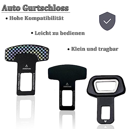 NUWIQ 8 Stück Car parts, Kunststoff, Eisen und Kohlefaser, für Lkw und Transporter, Schwarz