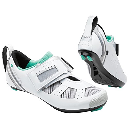 Louis Garneau Tri X-Speed III Shoe - Women's White/Mojito, 40.0