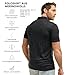 100% Merino Poloshirt Herren - Outdoor Atmungsaktiv Merino Shirt Herren Kurzarm Polo und Langarm Polo (XX-Large, Charcoal Grey Polo)