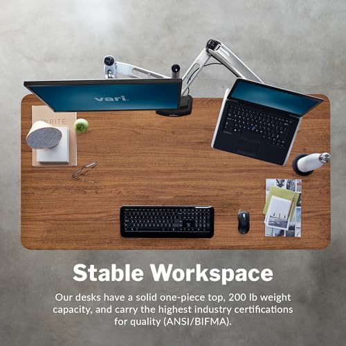 Electric Standing Desk with Drawers