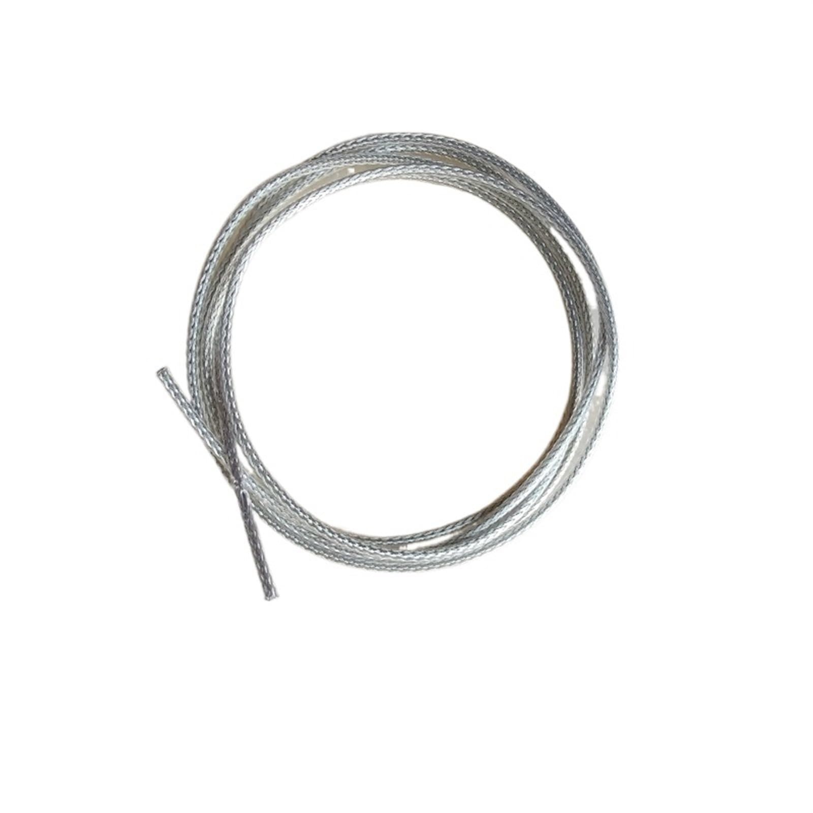 Outdoor Extension 0.5/0.75mm2 Tinned Copper Braided Cable LED Cable Electric Wire Pendant Cable Lighting Accessories Solar sheathed(Size:100meter,Color:20 AWG(0.5mm2))