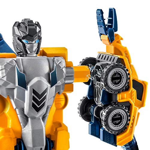 Miebely MBL-207C Toddler Robot Construction Vehicles Set – 5Pcs Transforming Robots For Kids - Magnetic Toys thumb #3