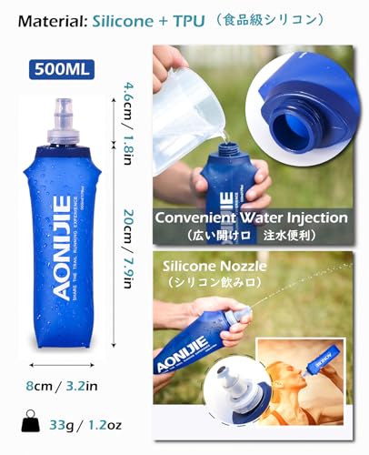 Image of TRIWONDER Hydration Running Vest Backpack, Lightweight Water Pack for Men Women Hydration Backpack for Trail Race, Hiking, Cycling, Climbing, Camping, Jogging, Marathon