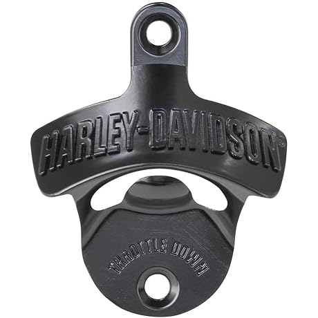 Wall Mount Harley Davidson Bottle Opener - Zinc Alloy