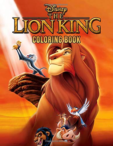 Disney The Lion King Coloring Book: Great Activity Coloring Books for ...