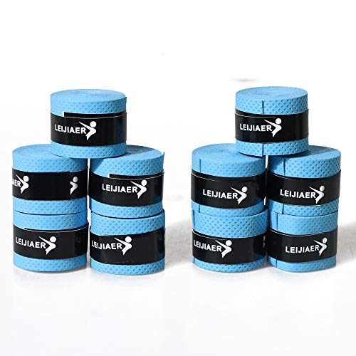 DECDEAL 10 pçs/lote Raquete De Tênis PU Overgrip Anti-skid Suor Absorvido Macio Enrole Torneiras Ten