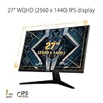 ASUS TUF Gaming 27" 2K HDR Monitor (VG27AQ1A) - QHD (2560 x 1440), IPS, 170Hz (Supports 144Hz), 1ms, Extreme Low Motion Blur, Speaker, G-SYNC Compatible, VESA Mountable, DisplayPort, HDMI,BLACK - Image 2
