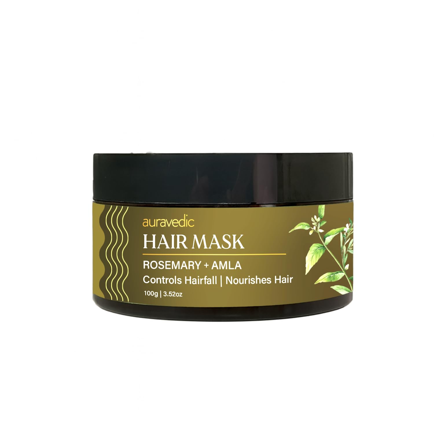Auravedic Rosemary Hair Mask For Hair Growth Serum For Scalp 100G With Rosemary Oil For Hairfall Mask For Women Men With Moringa Amla Bhringraj Avocado Jojoba Oil-image-30