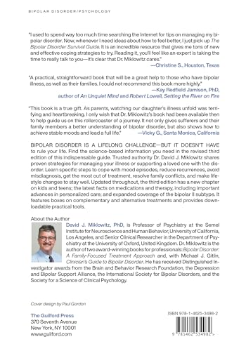 The Bipolar Disorder Survival Guide, Third Edition: What You and Your Family Need to Know