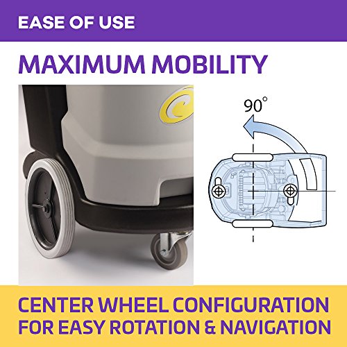 Proteam Wet Dry Vacuums, Proguard 15, 15-Gallon Commercial Wet Dry Vacuum Cleaner With Tool Kit And Front Mount Squeegee #TOP4
