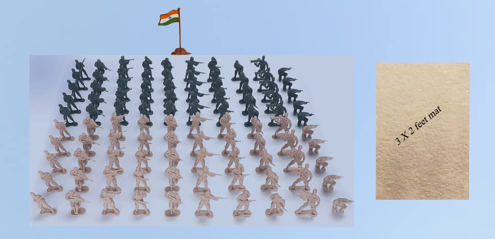 aparnas Collection 106 pcs Plastic Military Toy Soldier Army Parade Men Figures Kit (Green, Beige) (B0C3D85VZS) Amazon Price History, Amazon Price Tracker