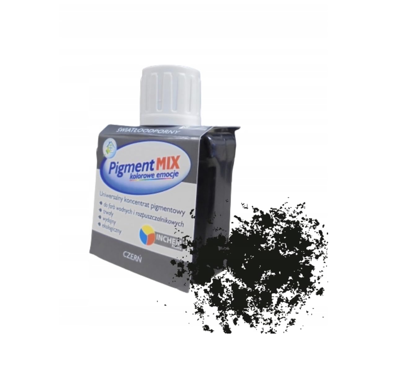 WALL PAINT COLOURANT PIGMENT PAINT COLOUR INTERIOR & EXTERIOR DYE (Black)