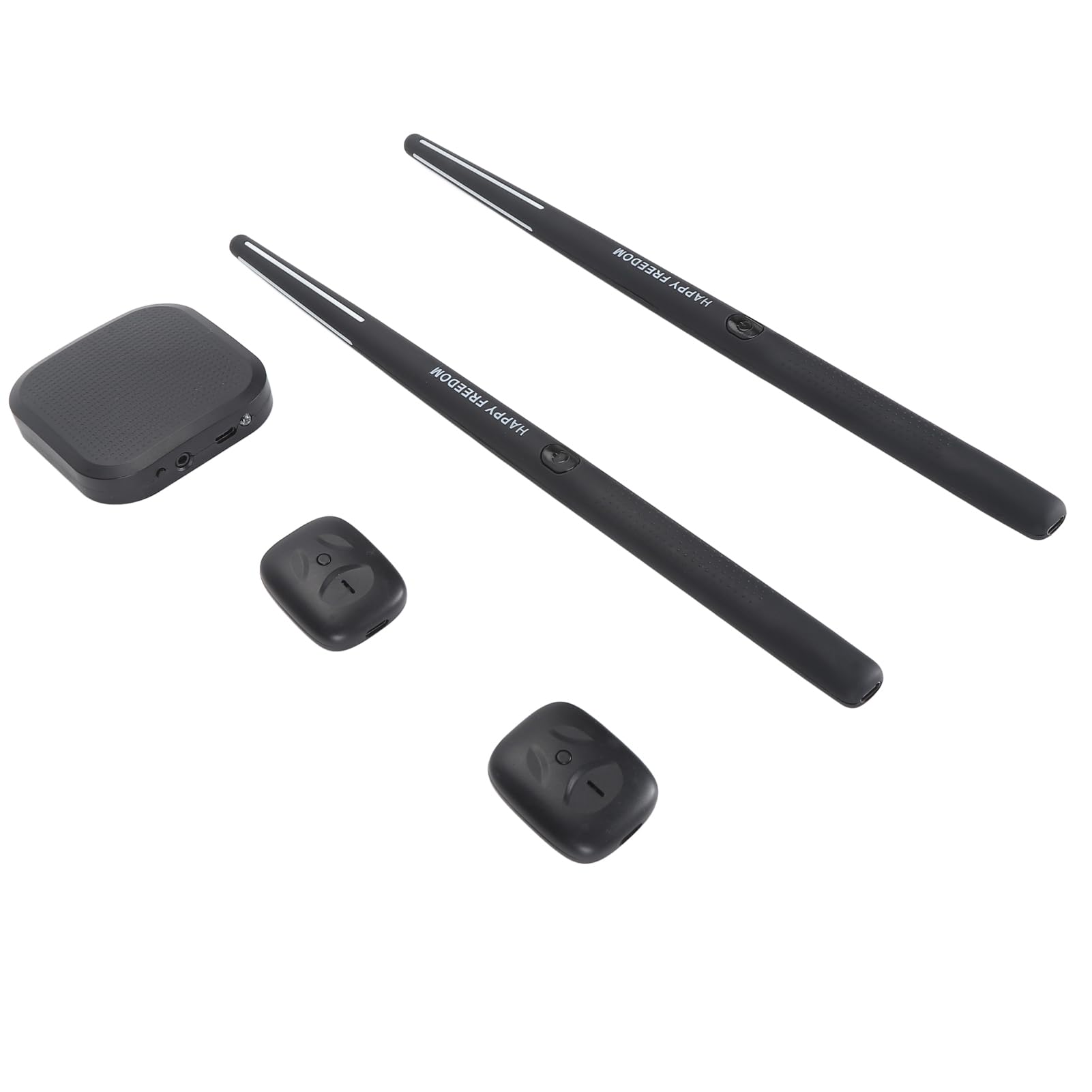 Set per realtà Virtuale con Rilevamento del Movimento – Kit Elettronico Portatile per Principianti, Bambini e Adulti – Include Bacchette, Pedale e Convertitore